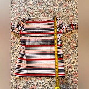 Talbots Multicolor Striped Top